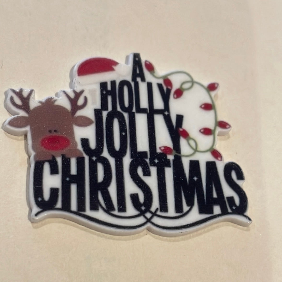 256 embellishment Christmas holly jolly Christmas